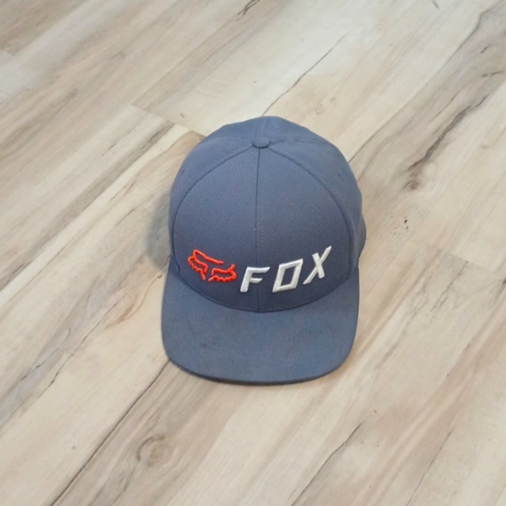 Flexfit Fox racing hat L/XL Gray